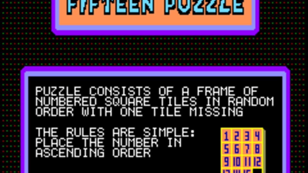Fifteen Puzzle screenshot 1