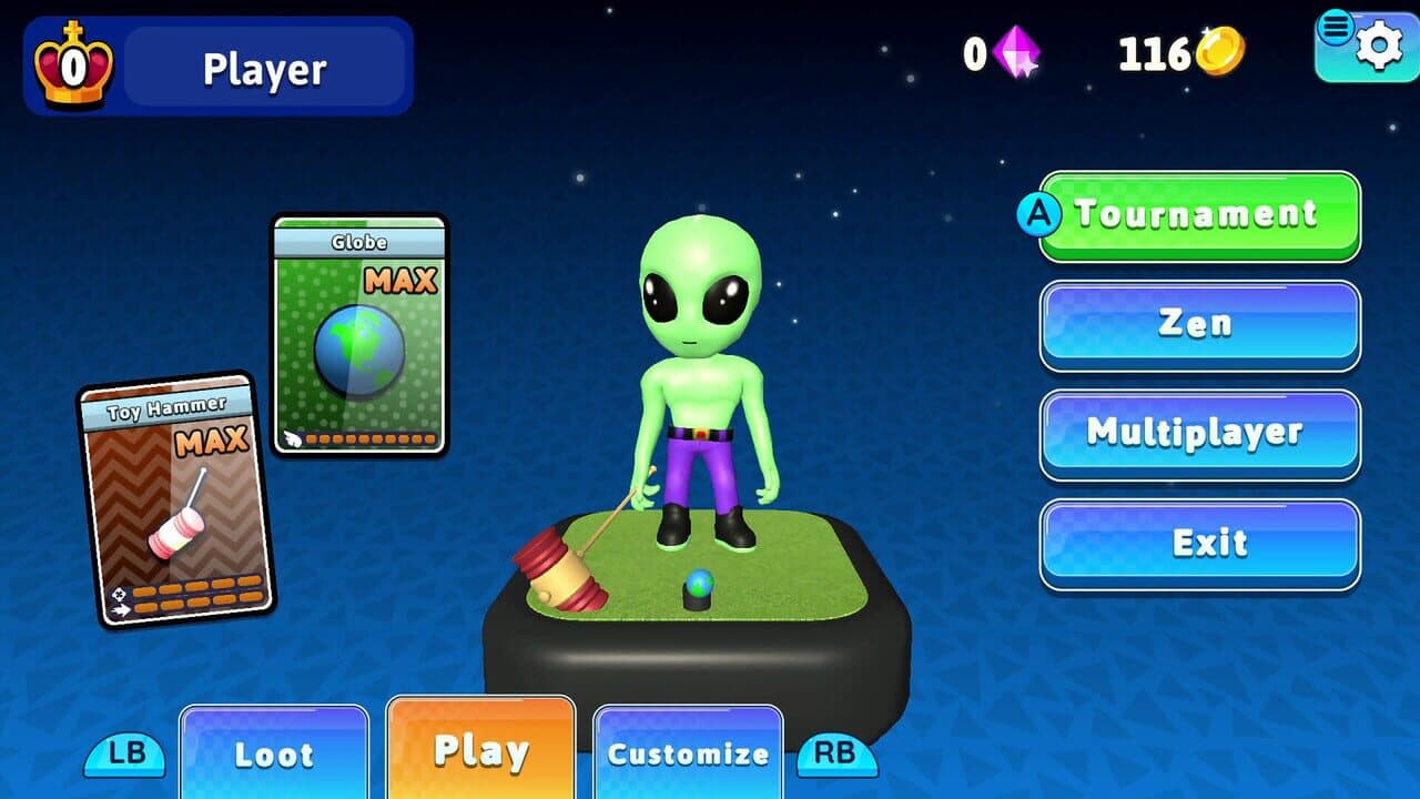 Golf Guys: Space screenshot 1