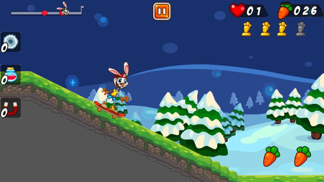 Rabbit on Skateboard thumbnail 3