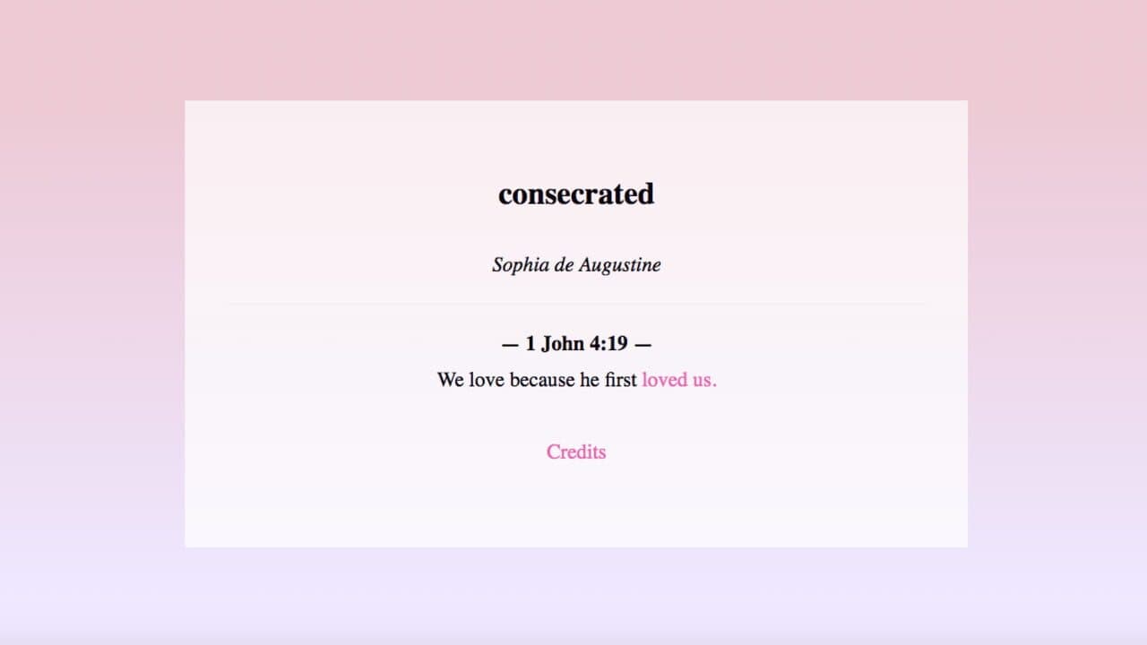Consecrated screenshot 1