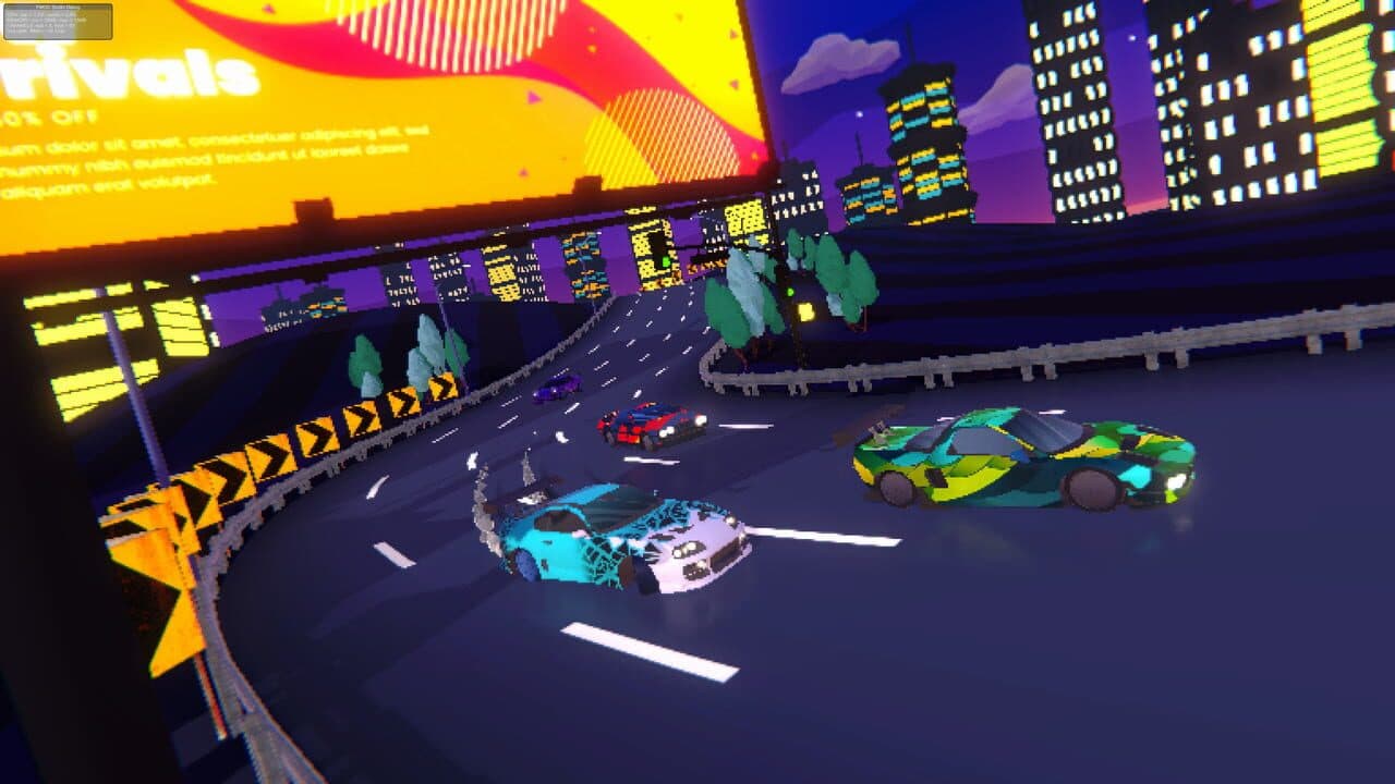 Pixel Retro Drift: Arcade Car Racing thumbnail 3