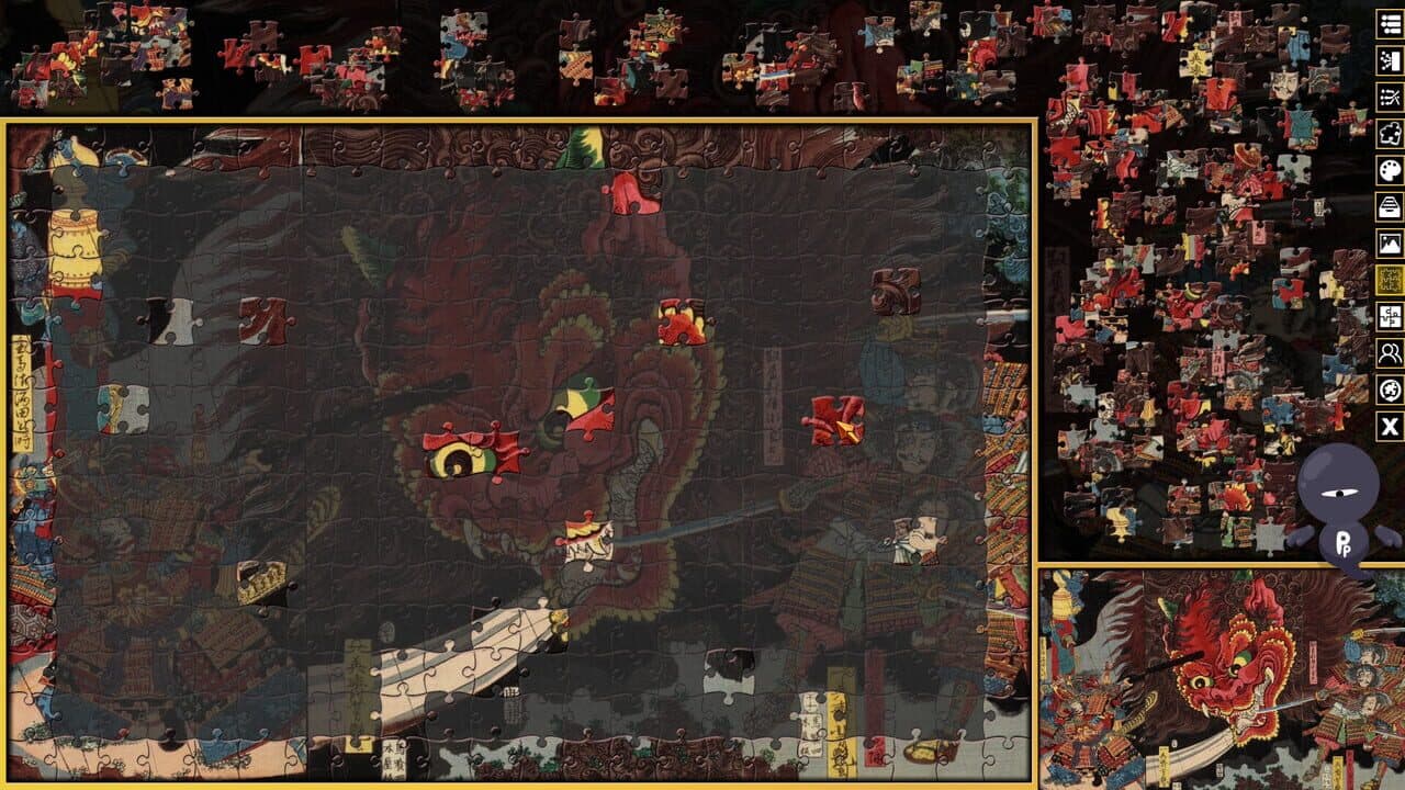 Pixel Puzzles 3: Ukiyo-e Jigsaws thumbnail 2