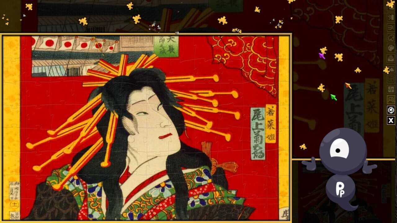 Pixel Puzzles 3: Ukiyo-e Jigsaws thumbnail 4