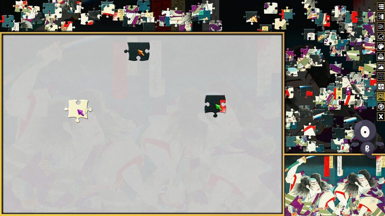 Pixel Puzzles 3: Ukiyo-e Jigsaws thumbnail 7