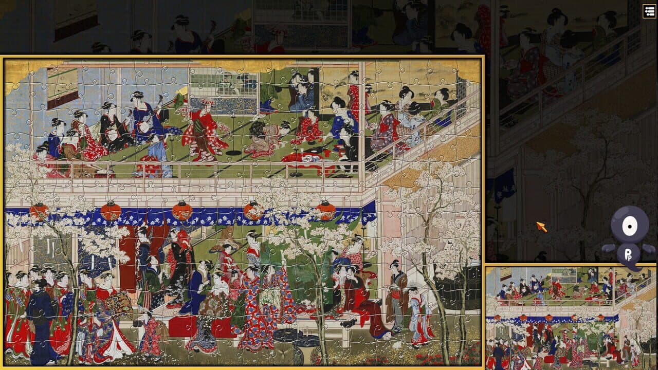 Pixel Puzzles 3: Ukiyo-e Jigsaws thumbnail 8