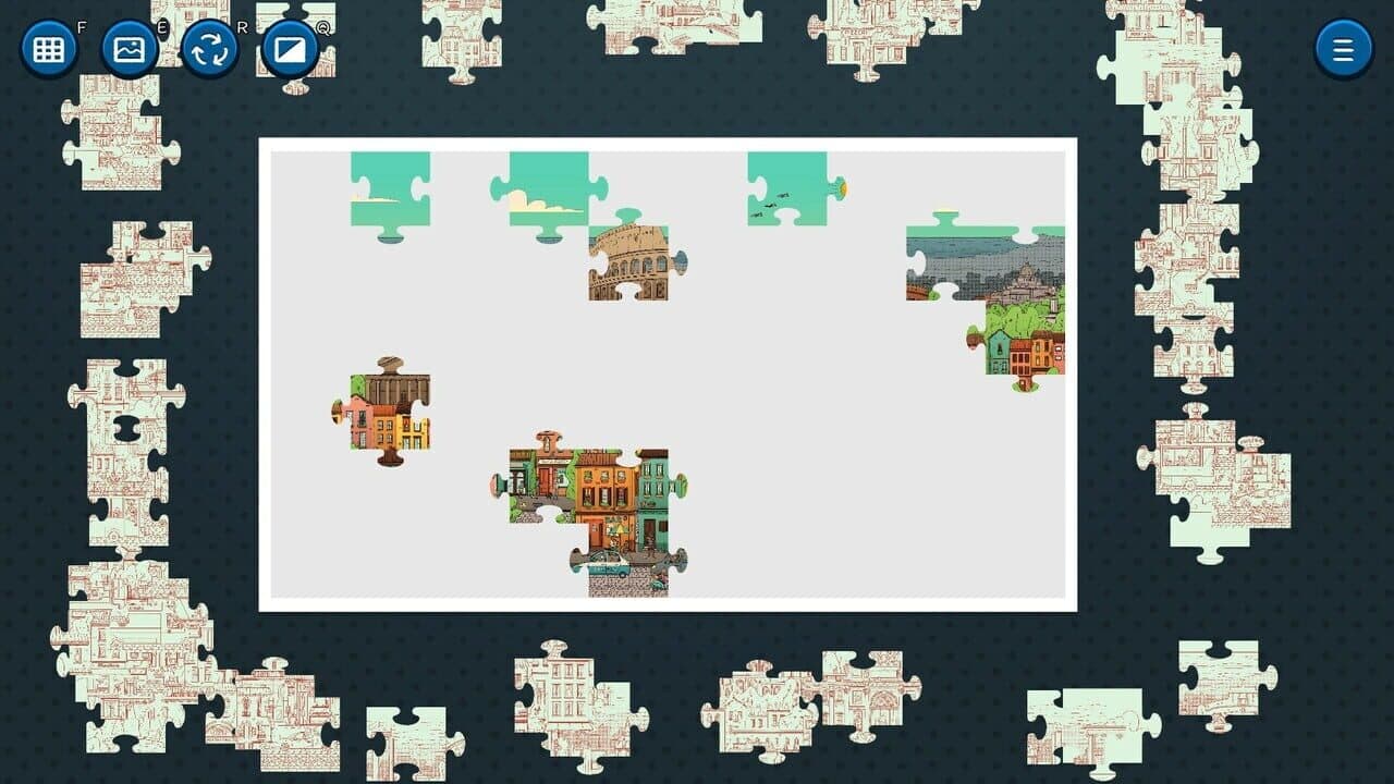 Hidden Cats in Jigsaw Puzzle: Rome thumbnail 2