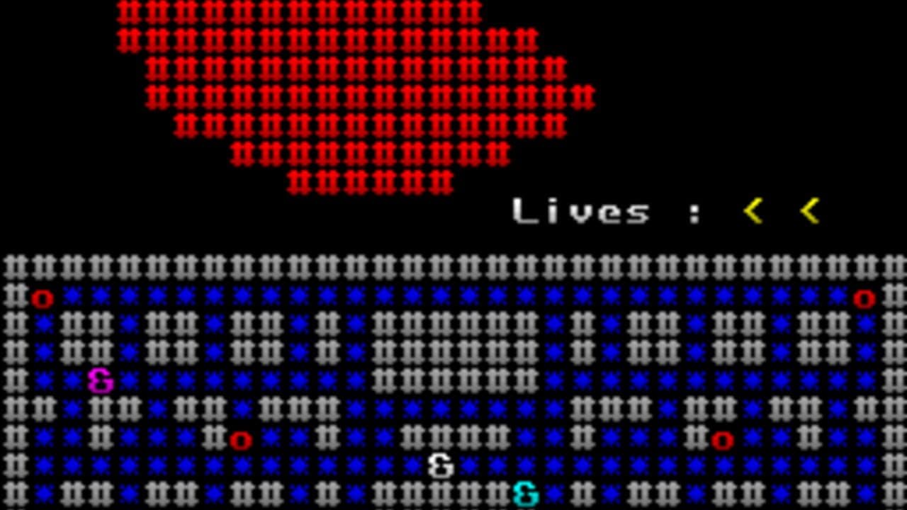 ASCII Pacman screenshot 1