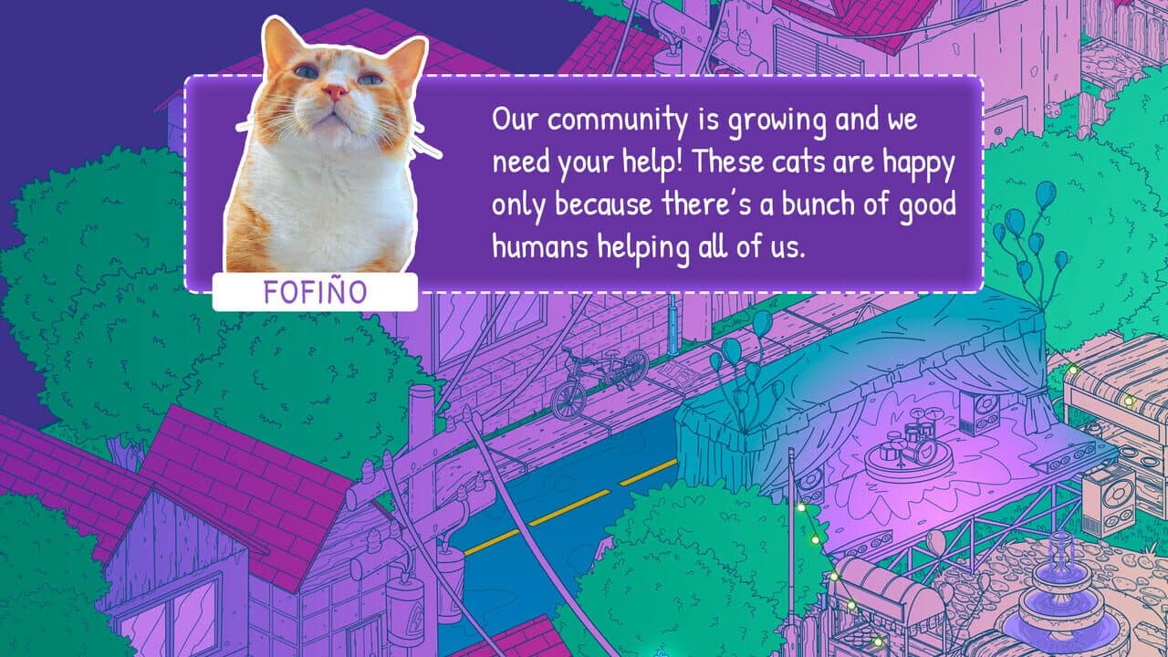 Stray Cats in Cozy Town: Night Lights thumbnail 2