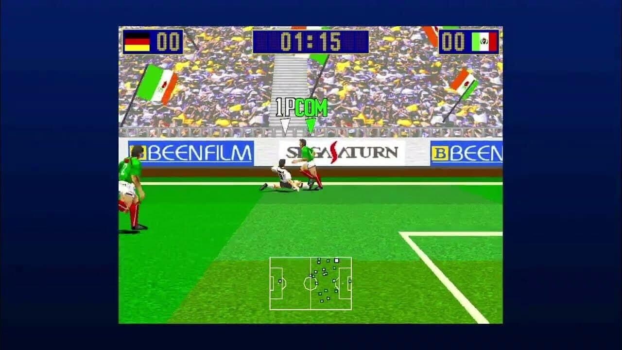 Virtua Striker screenshot 1