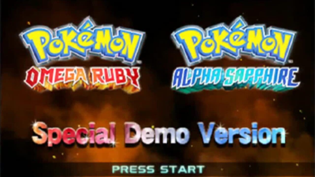 Pokémon Omega Ruby and Alpha Sapphire Special Demo Version screenshot 1