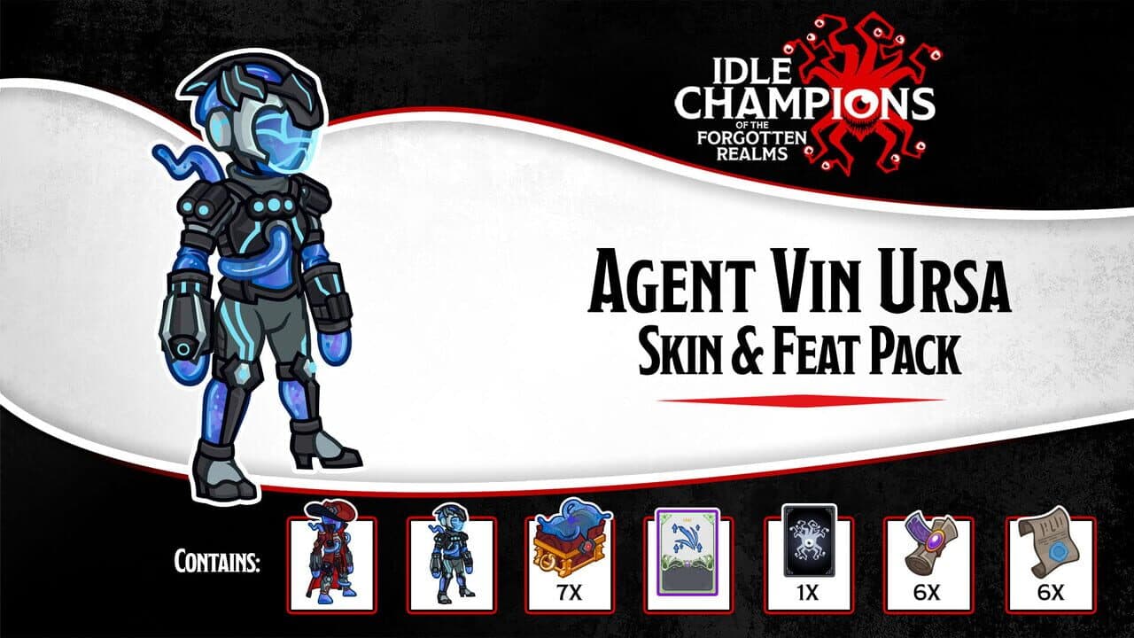 Idle Champions: Agent Vin Ursa Skin & Feat Pack screenshot 1