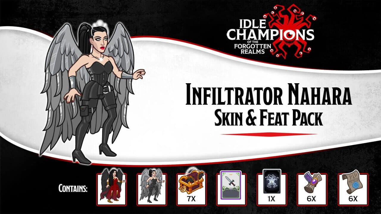 Idle Champions: Infiltrator Nahara Skin & Feat Pack screenshot 1