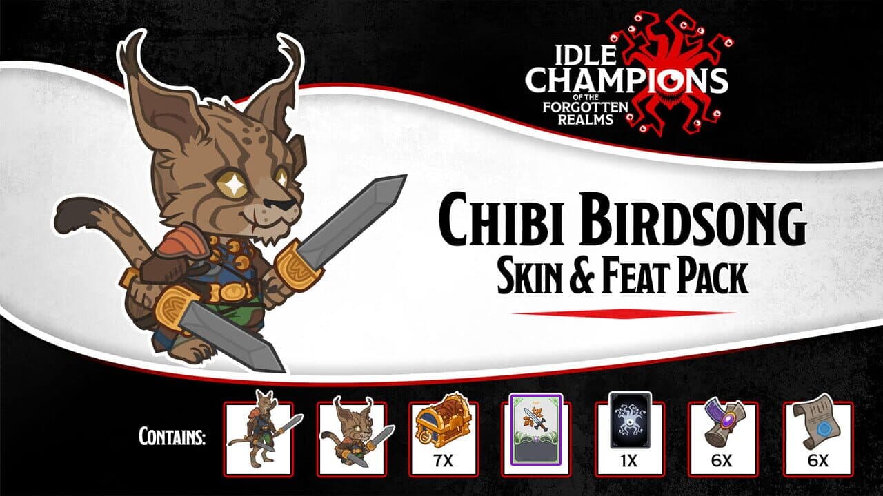 Idle Champions: Chibi Birdsong Skin & Feat Pack screenshot 1