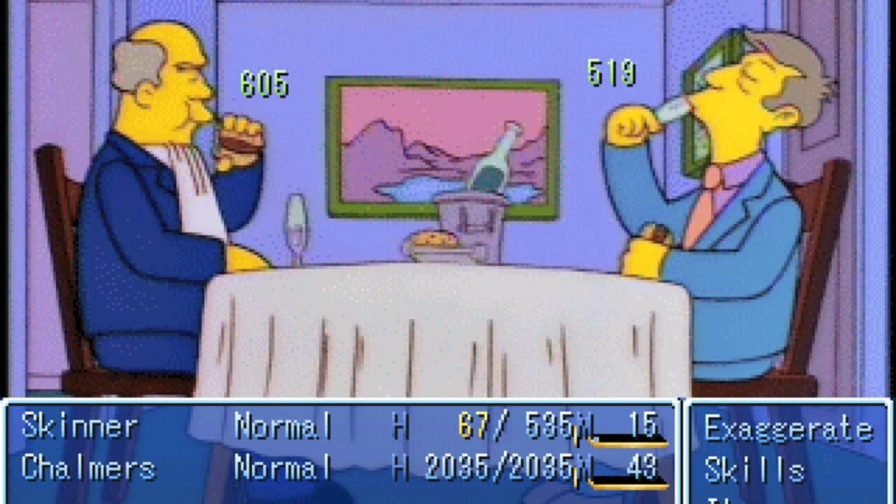Steamed Hams, but it's RPGMaker2003! screenshot 1