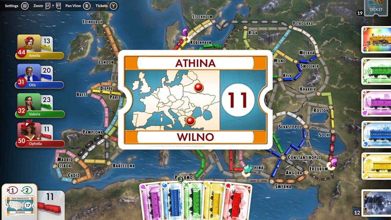 Ticket to Ride, Clue and The Game of Life 2: Classic Board Game Bundle screenshot 1