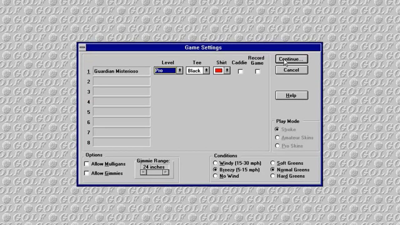 Microsoft Golf 2.0 thumbnail 13