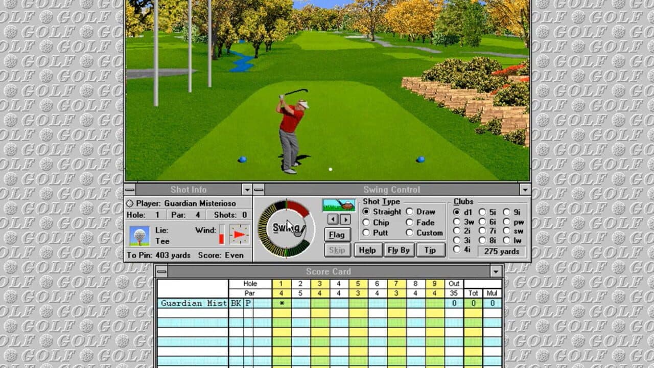 Microsoft Golf 2.0 thumbnail 8