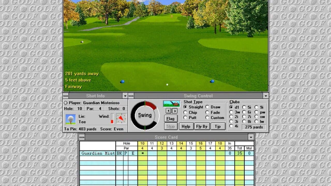 Microsoft Golf 2.0 thumbnail 9