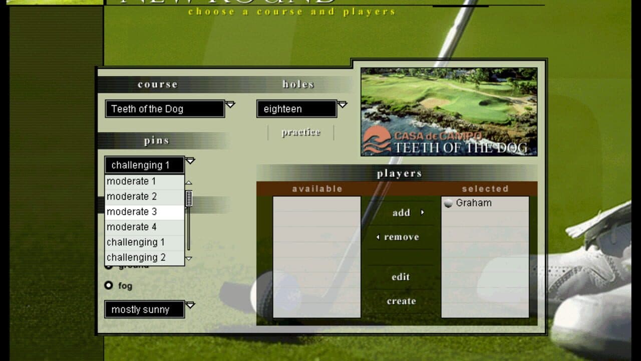 Microsoft Golf 1998 Edition thumbnail 9