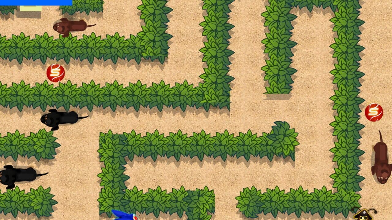 Sonic vs. Dogs screenshot 1