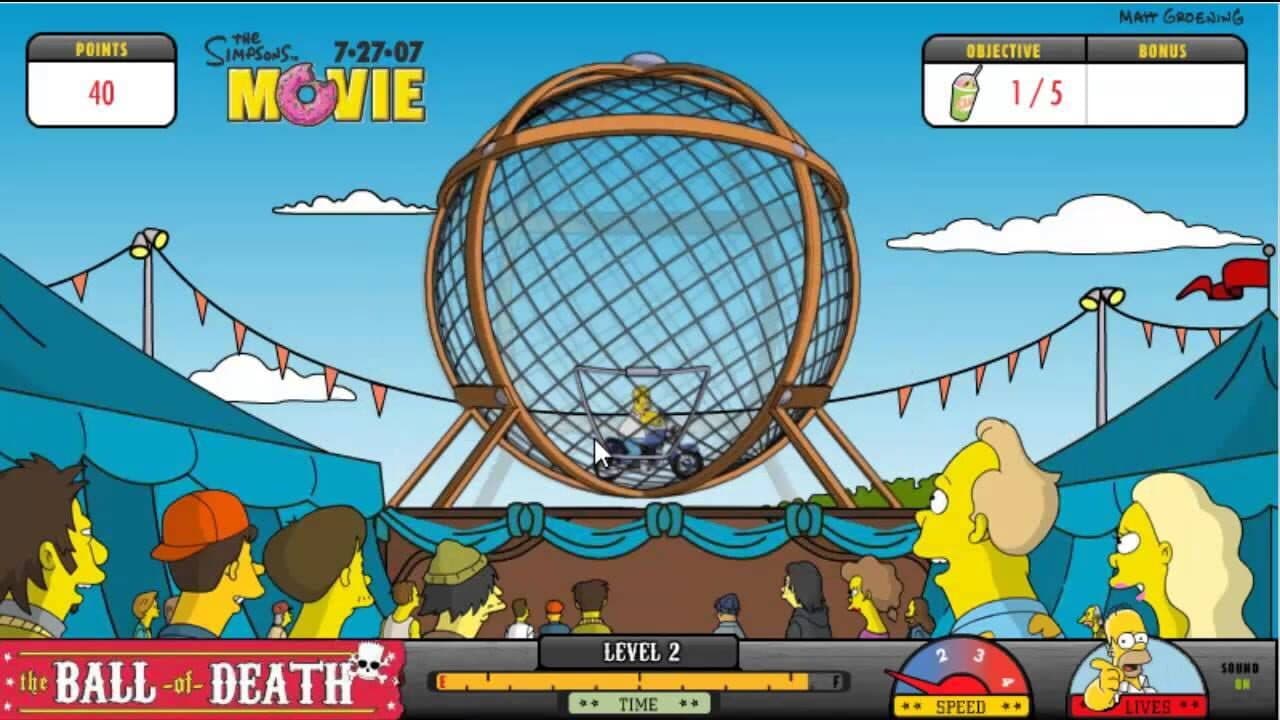 The Simpsons Movie: The Ball of Death screenshot 1