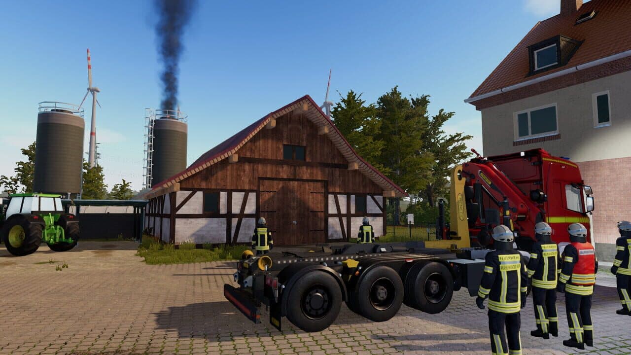 Emergency Call 112: The Fire Fighting Simulation 2 - The Swap Body Vehicle screenshot 1