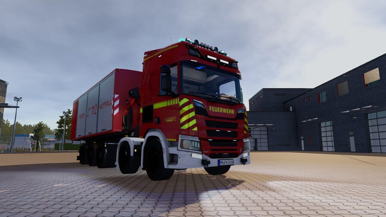 Emergency Call 112: The Fire Fighting Simulation 2 - The Swap Body Vehicle thumbnail 3