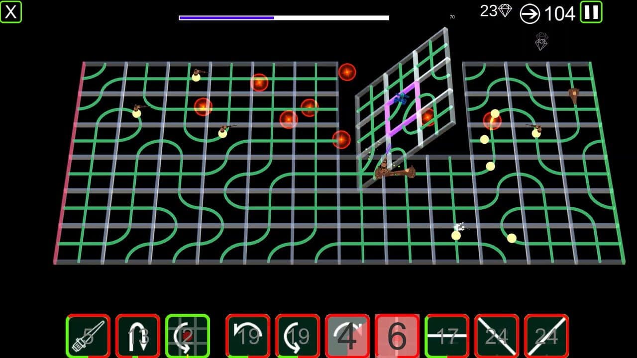 FlipTiles: Warp Lines screenshot 1
