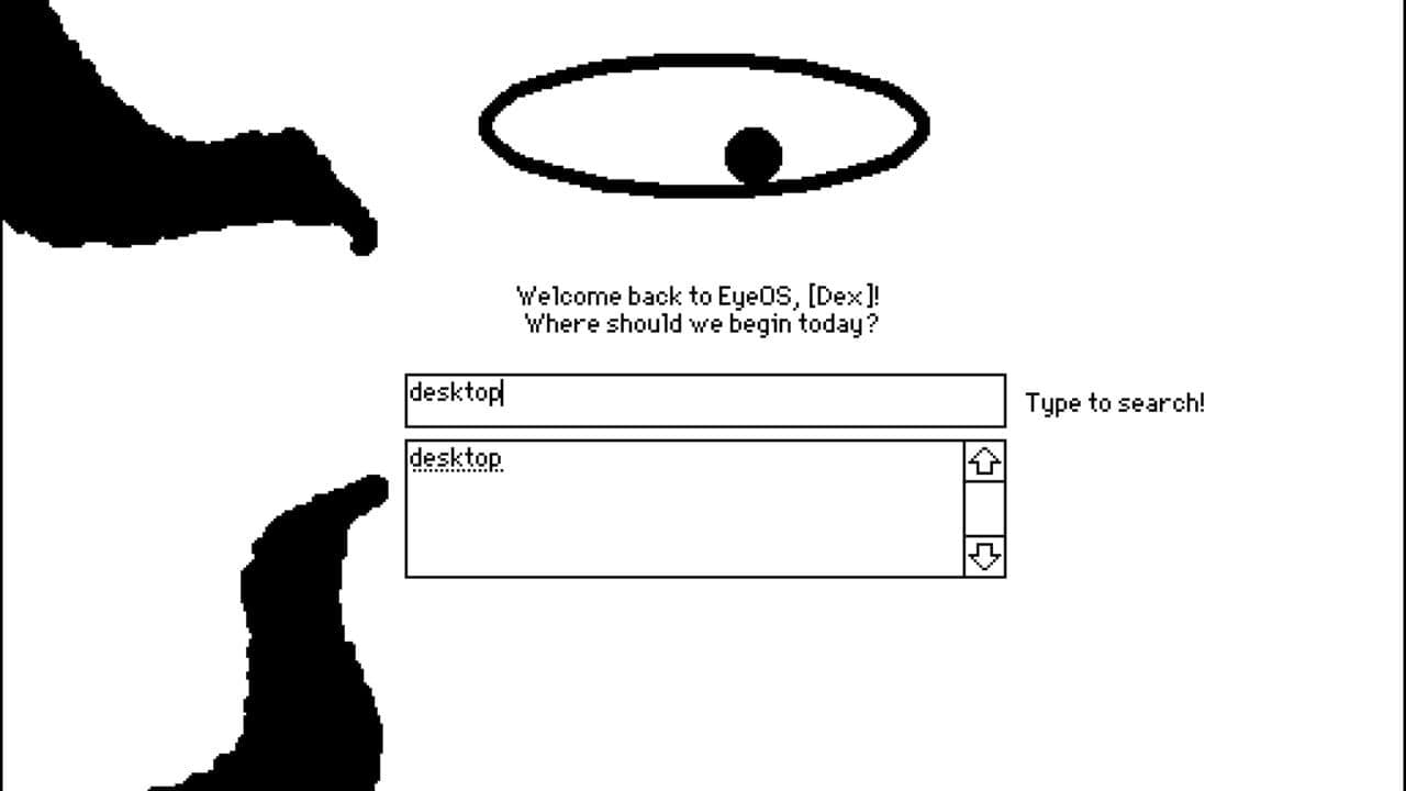 EyeOS screenshot 1