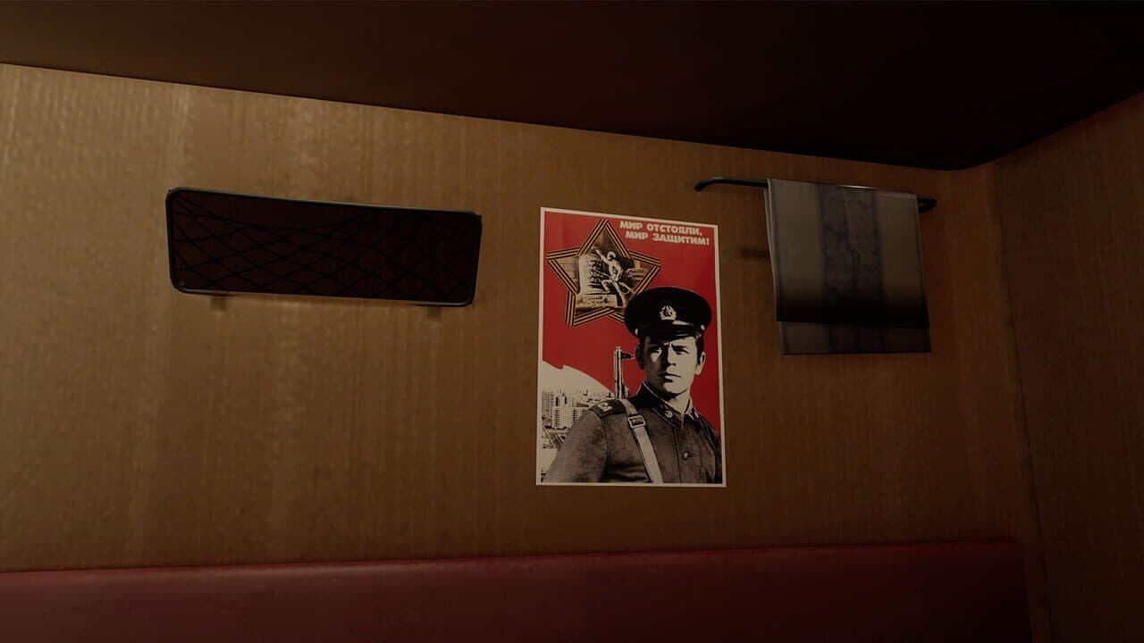 Russian Train Trip 3: Posters In The Train Car thumbnail 3