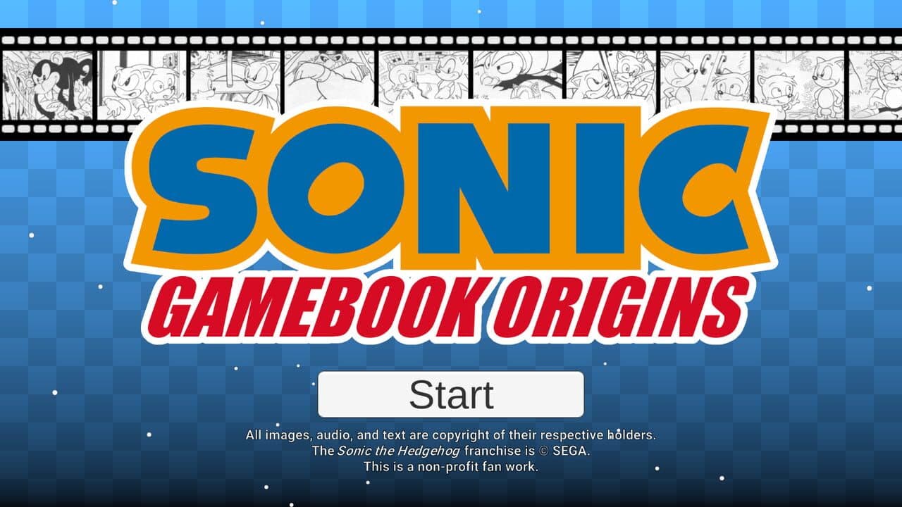 Sonic Gamebook Origins screenshot 1