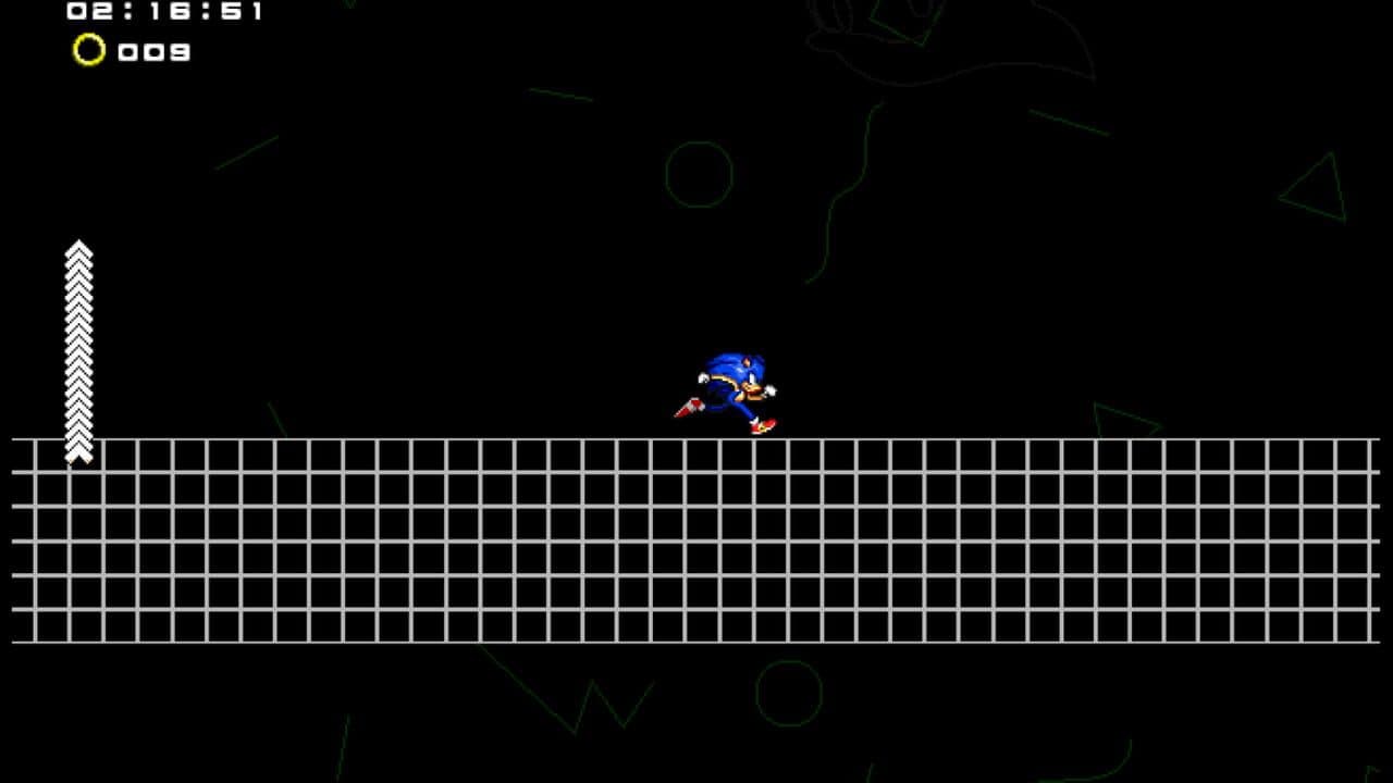 Sonic Into Cyberspace screenshot 1