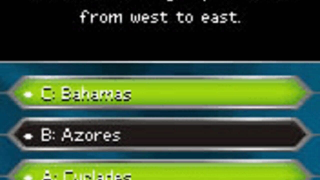 Who Wants To Be A Millionaire? 2011 screenshot 1