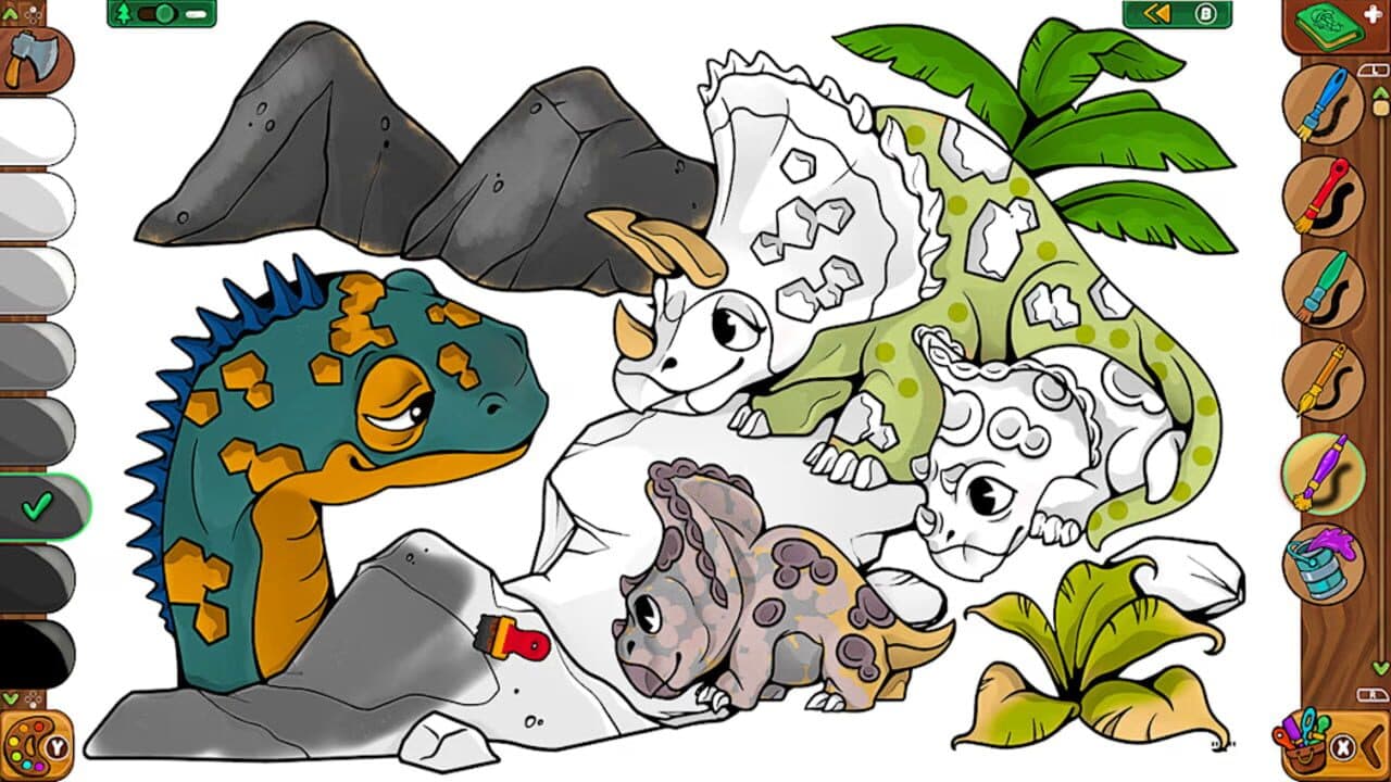 Coloring Pages: Lumberhill Tales thumbnail 2