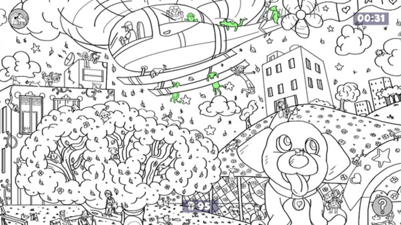 101 Cute Dogs: Find & Paint screenshot 1