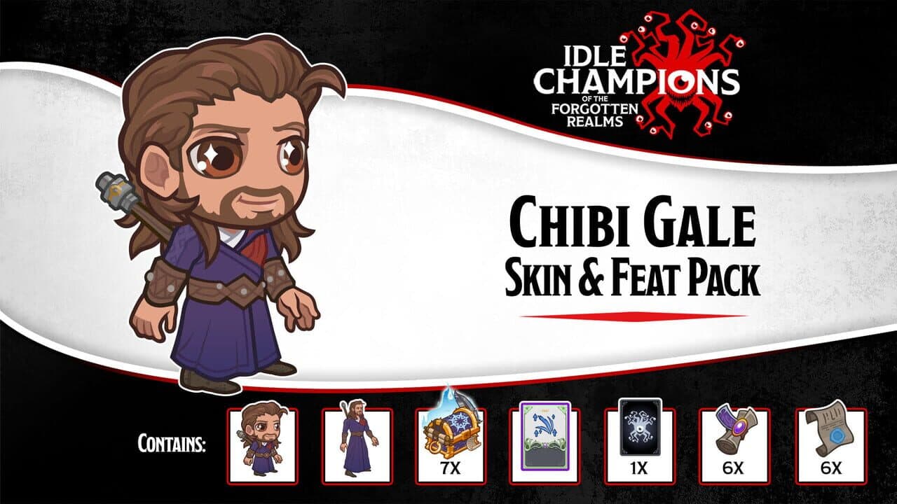 Idle Champions: Chibi Gale Skin & Feat Pack screenshot 1