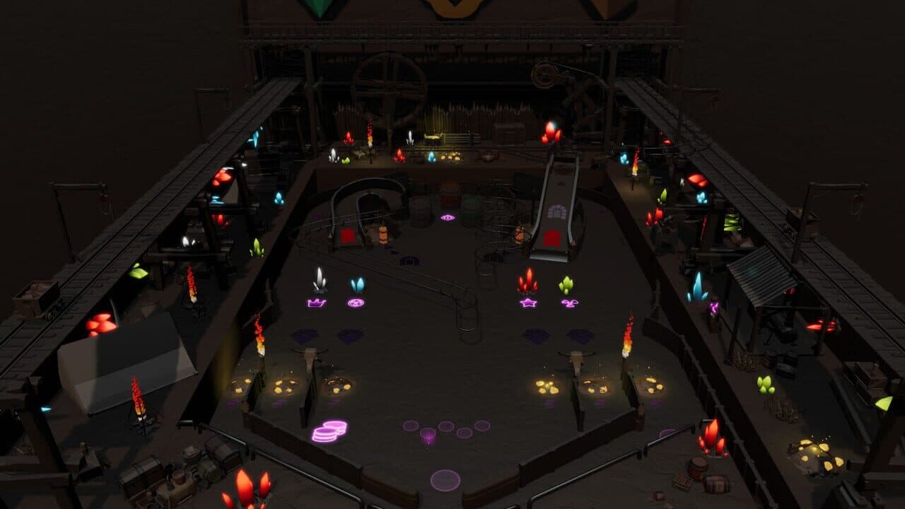 Roxy Raccoon's Pinball Panic: Manic Miners screenshot 1
