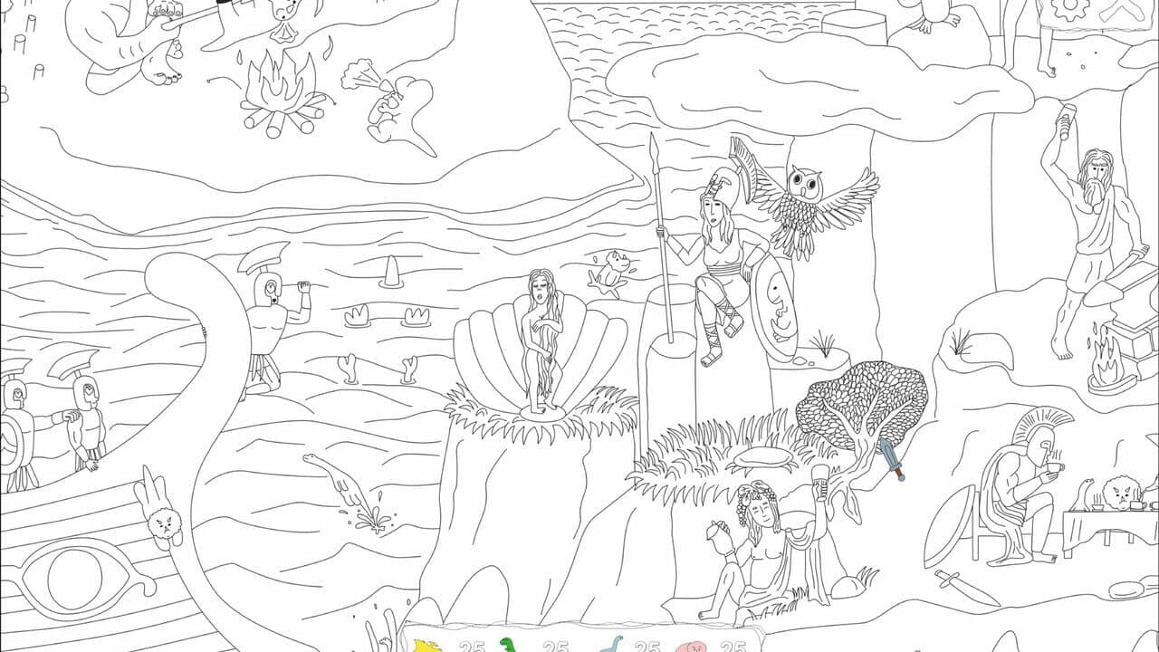 100 Hiddensaurs: Greece screenshot 1