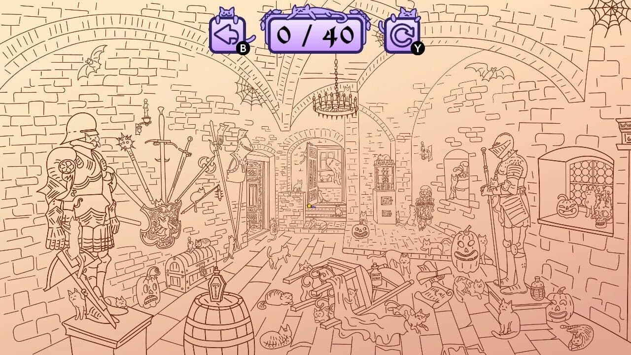 Cats Hidden in Spooky Places screenshot 1