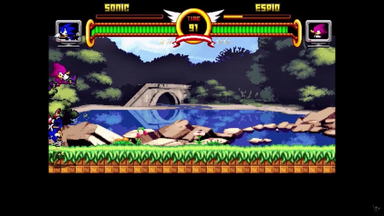 Ultimate Sonic Fighter Remaster screenshot 1