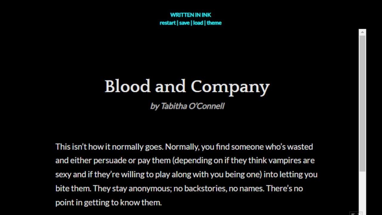 Blood & Company screenshot 1