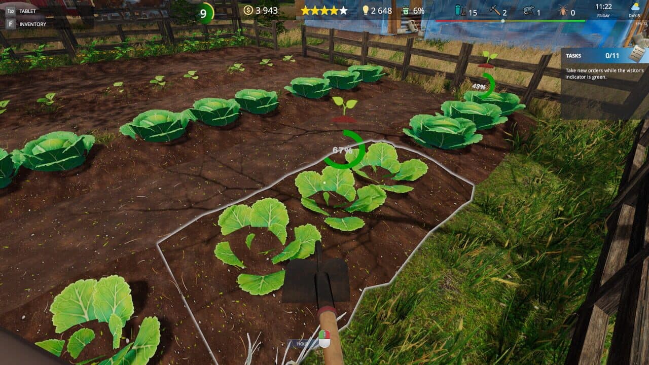 Cafe Owner Simulator: Farm DLC screenshot 1