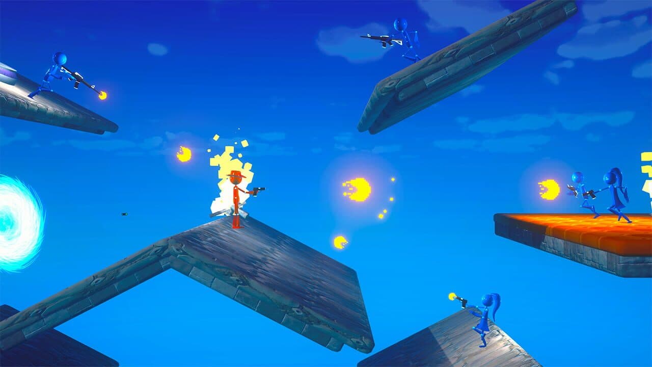 Stick Combat: Fighting Platformer screenshot 1