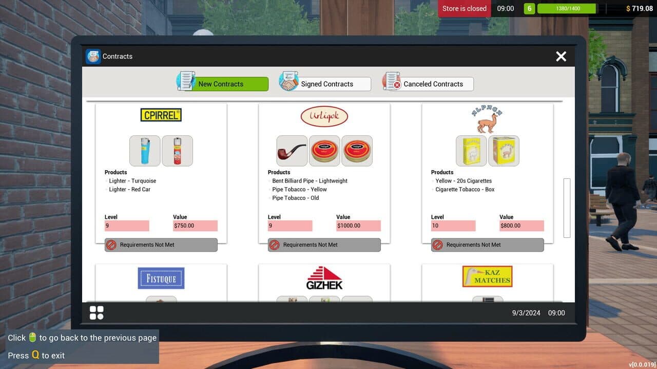 Tobacco Shop Simulator screenshot 1