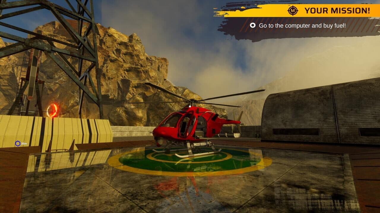 Helicopter Flight Simulator screenshot 1