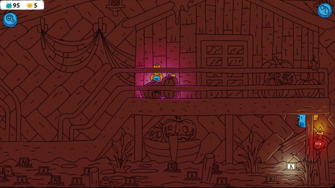Hidden Capybaras with Orange and Pumpkins: Spooky Halloween Edition thumbnail 3