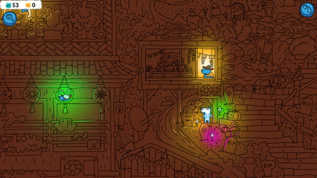 Hidden Capybaras with Orange and Pumpkins: Spooky Halloween Edition thumbnail 4