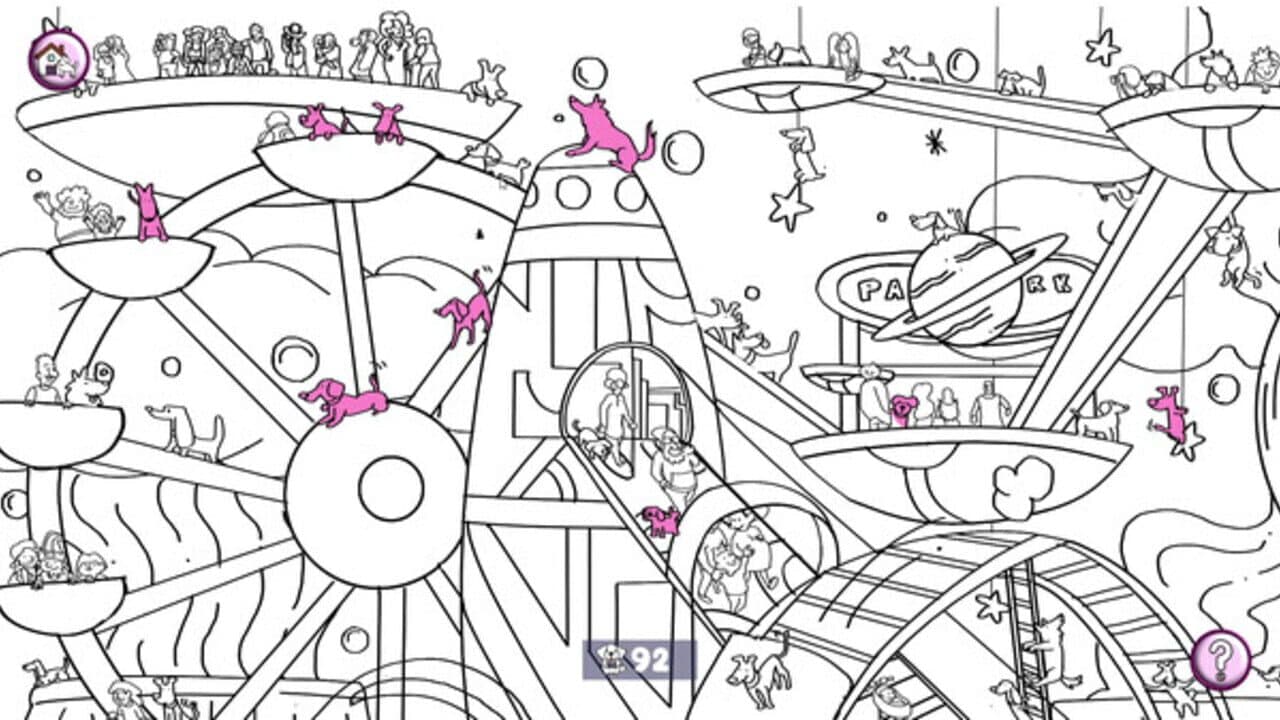 101 Cute Playland Dogs: Find & Paint screenshot 1