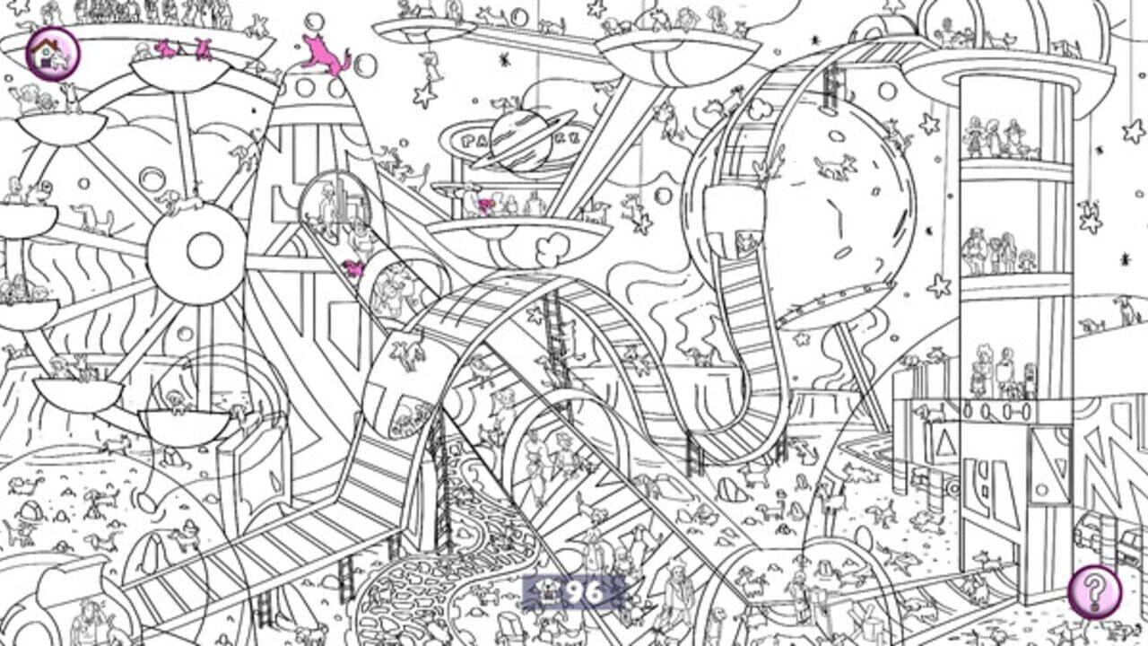 101 Cute Playland Dogs: Find & Paint thumbnail 3