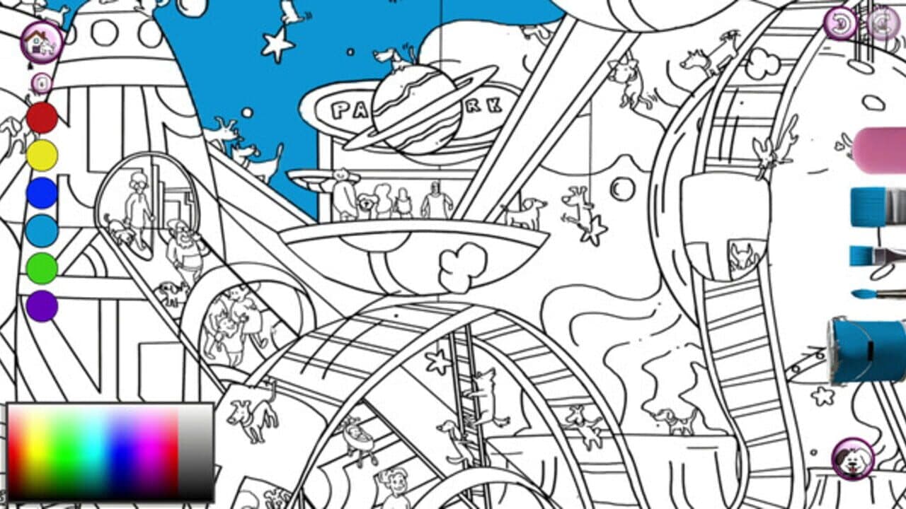 101 Cute Playland Dogs: Find & Paint thumbnail 4
